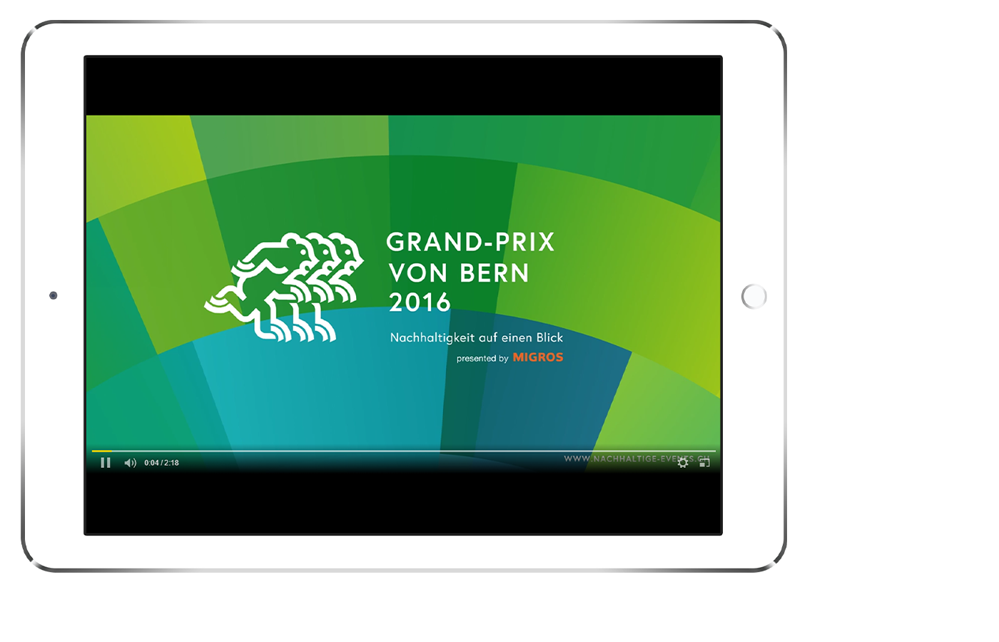 Видеоролик Grand-Prix Von Bern для MIGRO