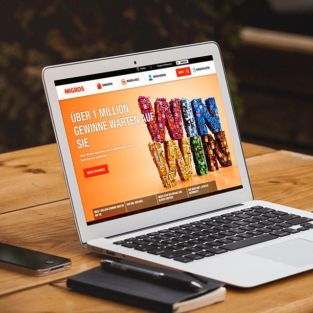 Корпоративный сайт MIGROS